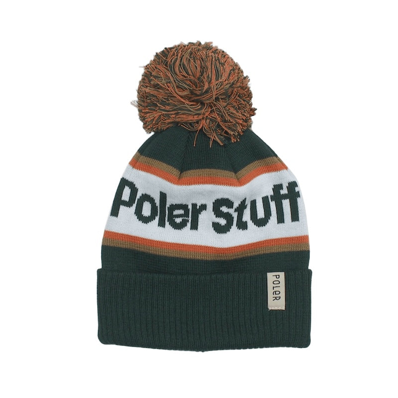 POLeR ビーニー POLER STUFF BEANIE (Green) 商品画像 正面