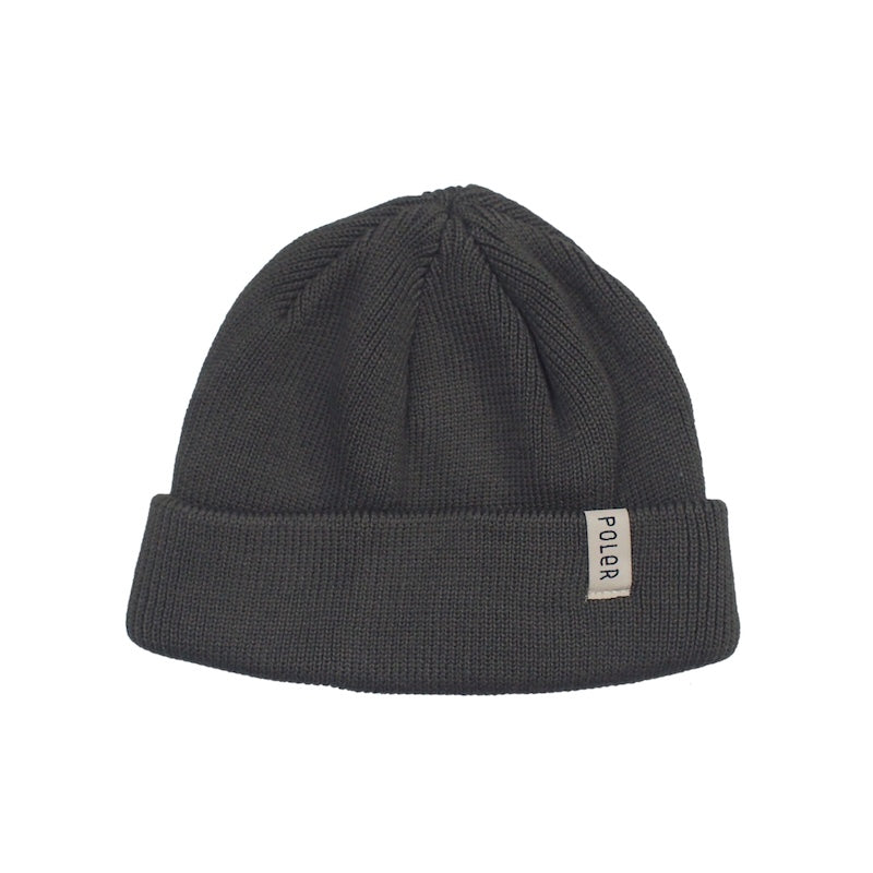 POLeR ビーニー SHALLOW BEANIE (Olive) 商品画像 正面