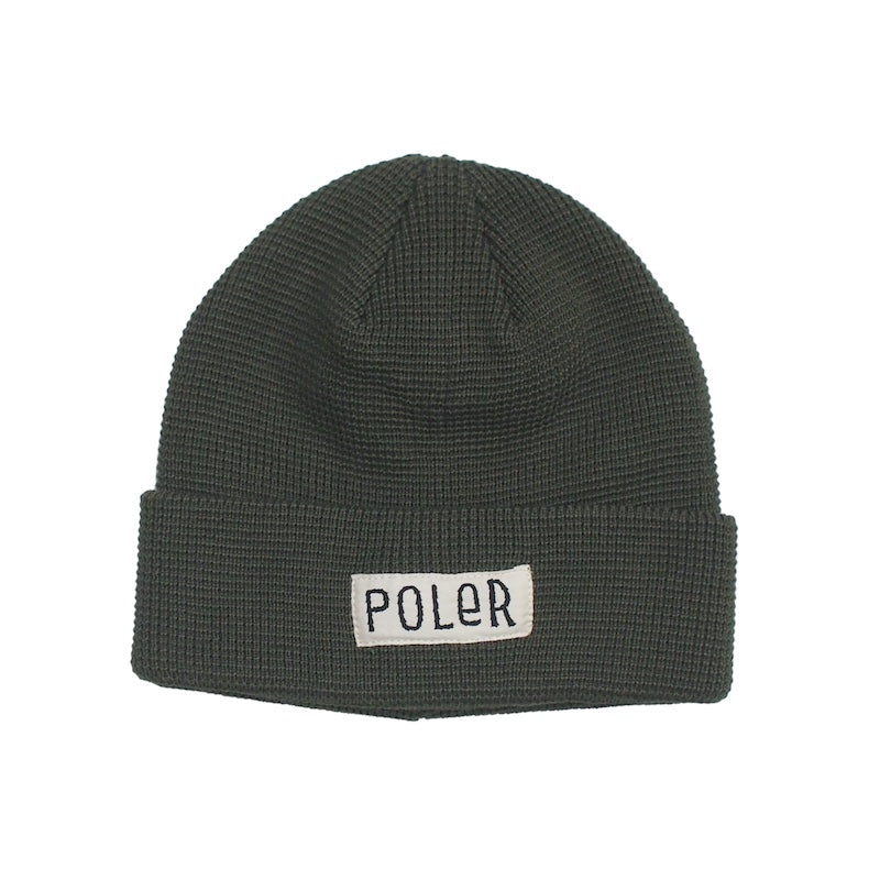 POLeR ビーニー WORKERMAN BEANIE (Olive) 商品画像 正面