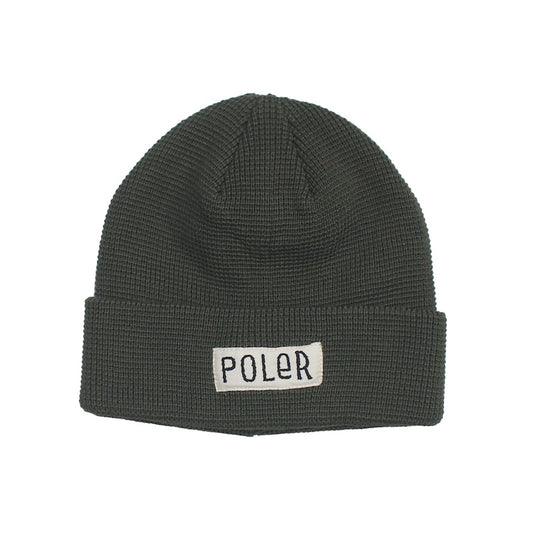 POLeR ビーニー WORKERMAN BEANIE (Olive) 商品画像 正面