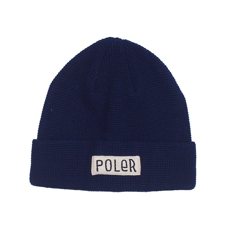 POLeR ビーニー WORKERMAN BEANIE (Navy) 商品画像 正面