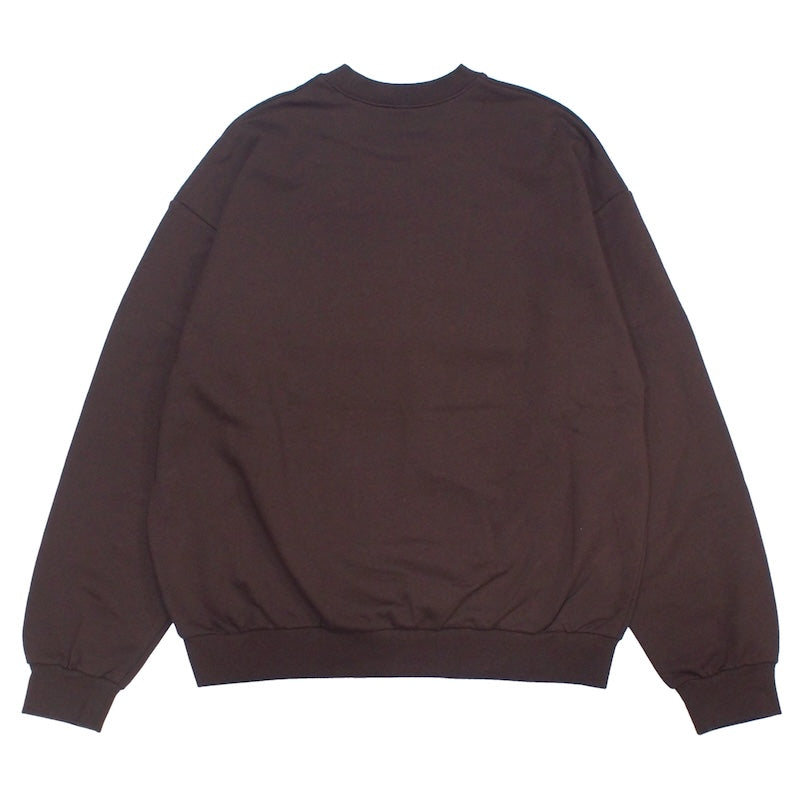 POLeR クルースウェット POLER PHOTO CREW SWEAT (Brown) 商品画像 背面