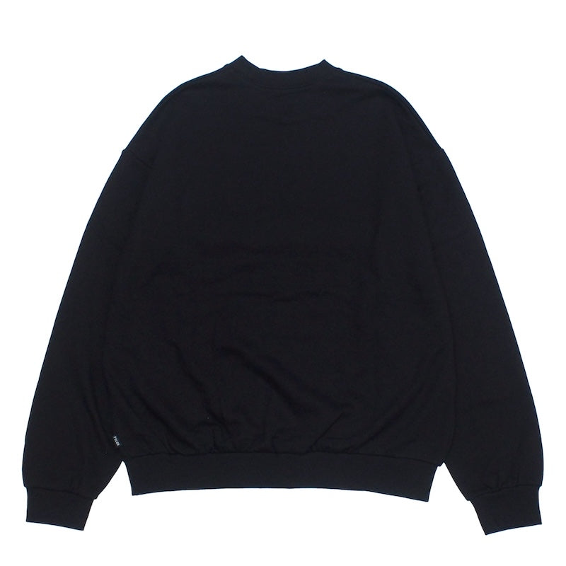 POLeR クルースウェット POLER POP CREW SWEAT (Black) 商品画像 背面