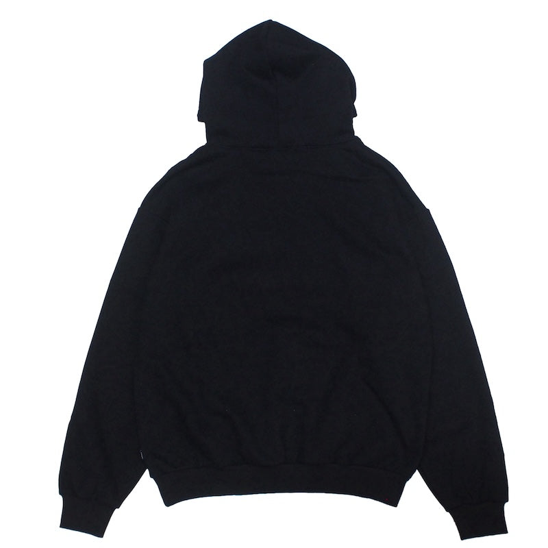 POLeR パーカー LOGO PACH HOOD SWEAT (Black) 商品画像 背面