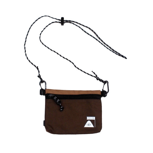 POLeR ポーチ STUFFABLE POUCH (Brown / Beige) 商品画像 正面