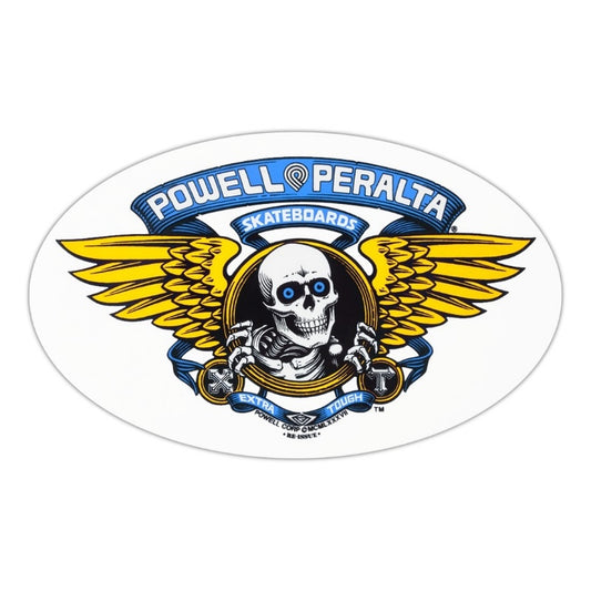 POWELL PERALTA　ステッカー　"WINGED RIPPER 6.5""　(Blue)