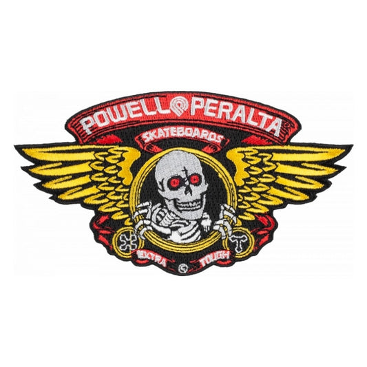 POWELL PERALTA　ワッペン　"WINGED RIPPER PATCH 5'"