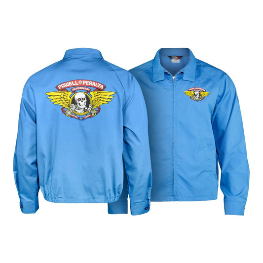 POWELL PERALTA　ジャケット　"WINGED RIPPER JACKET"　(Postal Blue)
