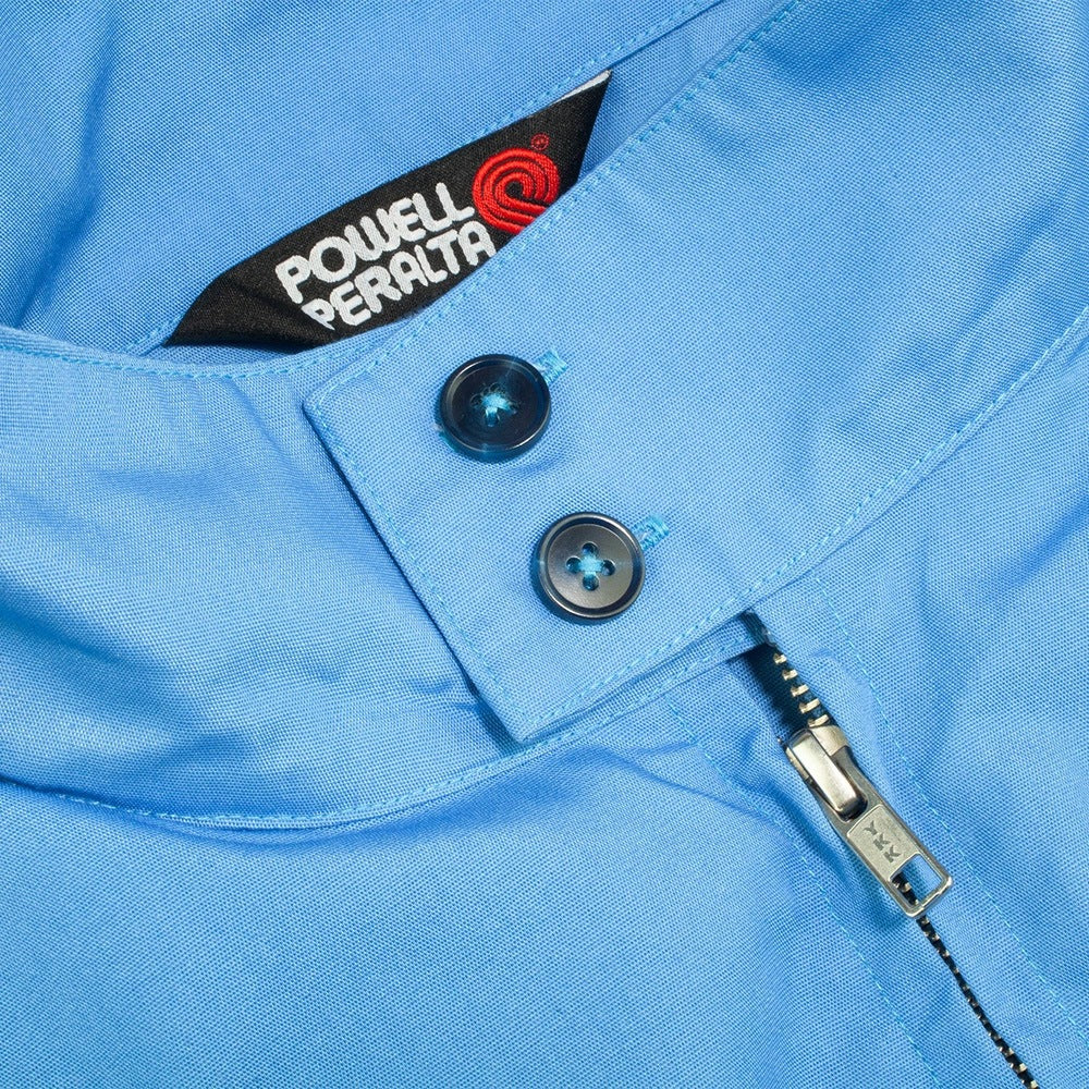 POWELL PERALTA ジャケット WINGED RIPPER JACKET ブルー 首元