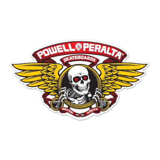 POWELL PERALTA ステッカー WINGED RIPPER Die-Cut 5' レッド 商品画像