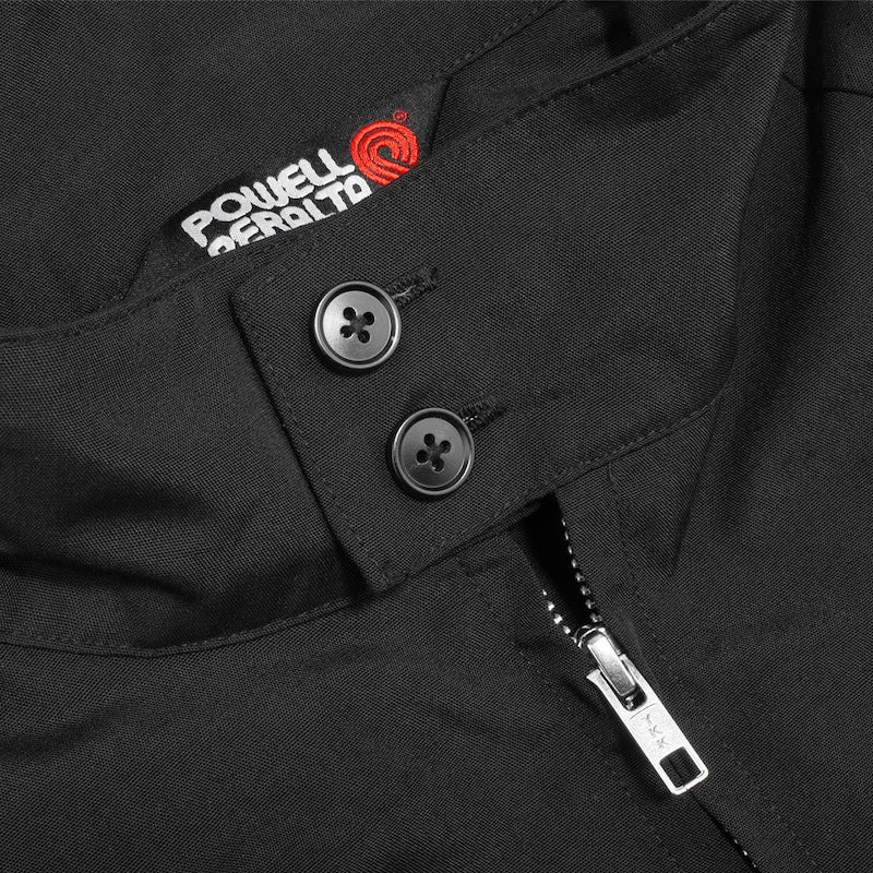 POWELL PERALTA ジャケット VATO RAT JACKET ブラック 商品画像 首元