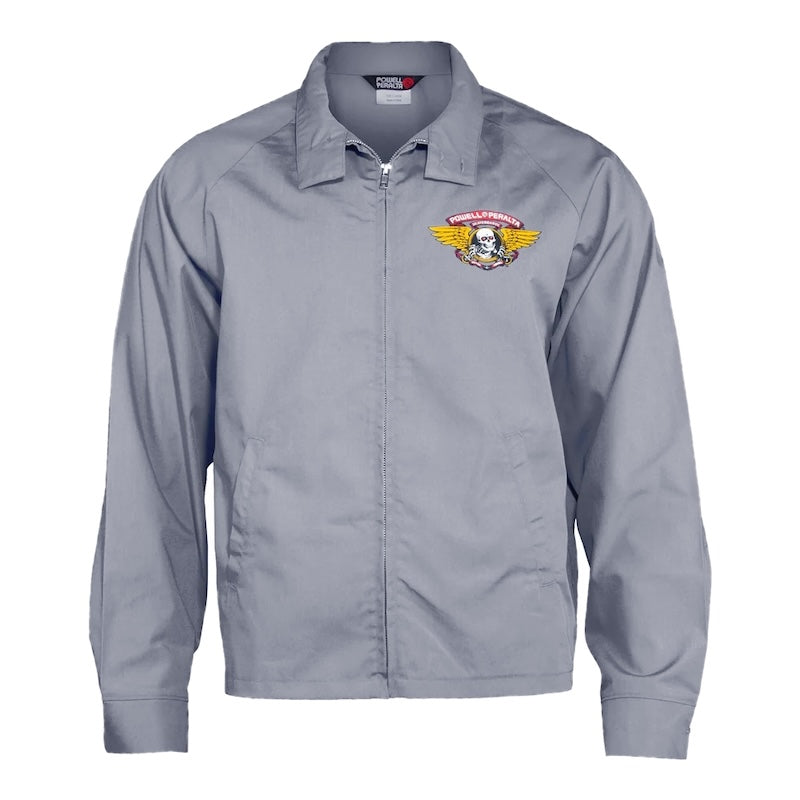 POWELL PERALTA ジャケット WINGED RIPPER JACKET グレー 商品画像 正面 1