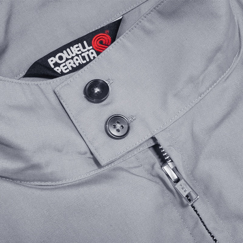 POWELL PERALTA ジャケット WINGED RIPPER JACKET グレー 商品画像 首元