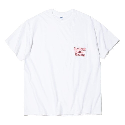 RADIALL　Tシャツ　"HOTBOX CREW NECK T-SHIRT S/S"　(White)