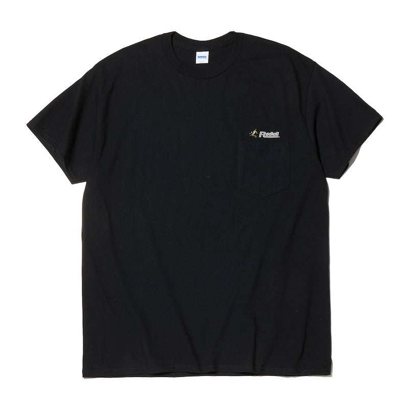RADIALL　Tシャツ　"JOINT CREW NECK T-SHIRT S/S"　(Black)