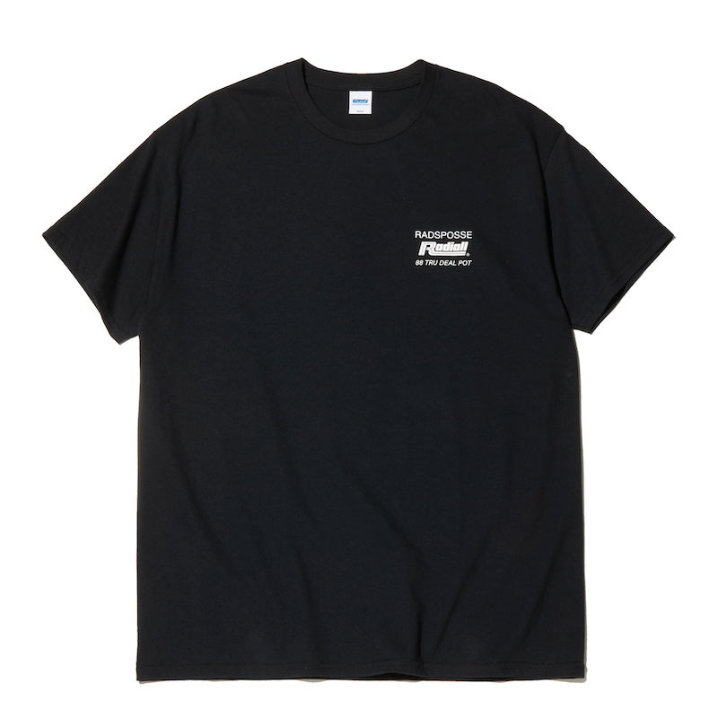 RADIALL　Tシャツ　"CUTLASS CREW NECK T-SHIRT S/S"　(Black)