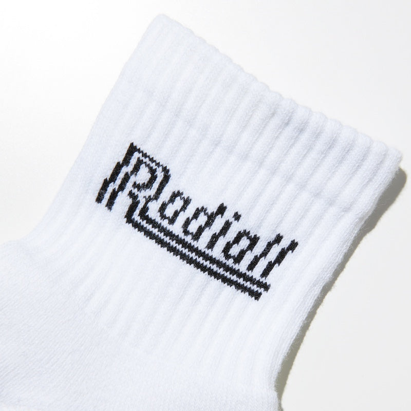 RADIALL　ソックス　" TRUCKS 1PAC SOX SHORT / DRALON"　(White)