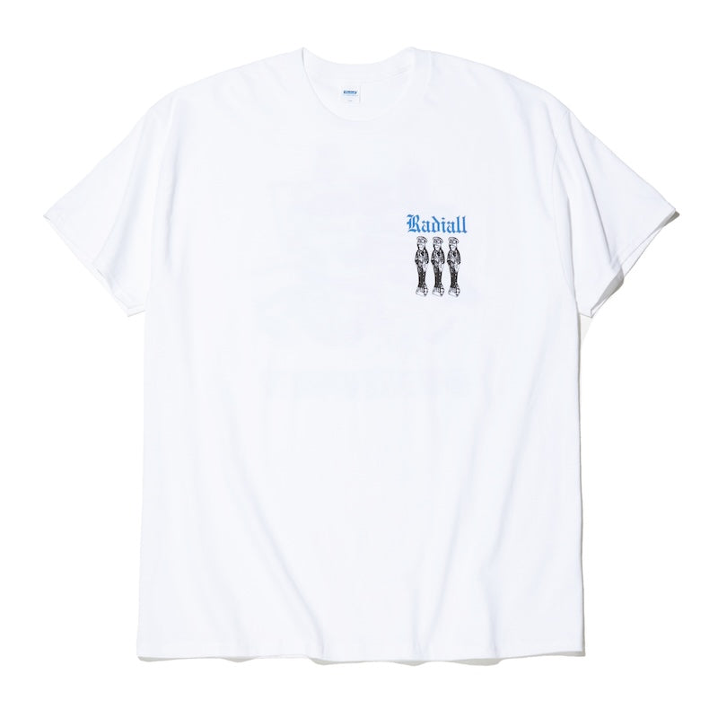 RADIALL　Tシャツ　"SUNTOWN CREW NECK T-SHIRT S/S"　(White)