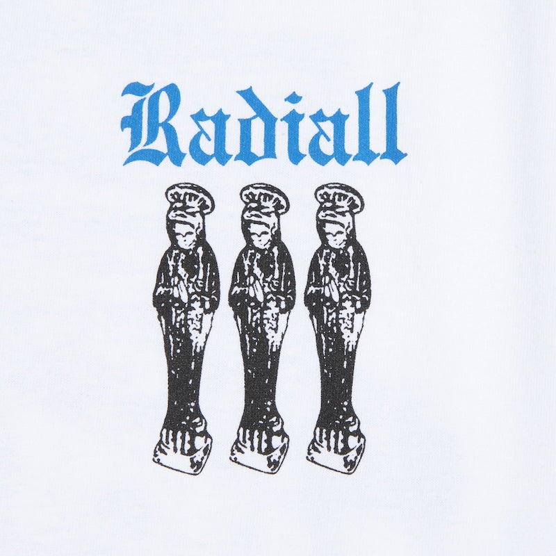 RADIALL　Tシャツ　"SUNTOWN CREW NECK T-SHIRT S/S"　(White)