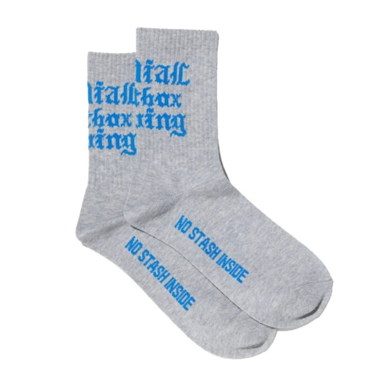 RADIALL　ソックス　"HOT BOX 1PAC SOX MID / COTTON"　(Heather Gray)