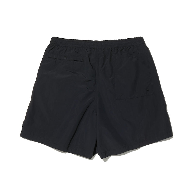 RADIALL　ショーツ　"LAIDBACK STRAIGHT FIT EASY SHORTS"　(Black)