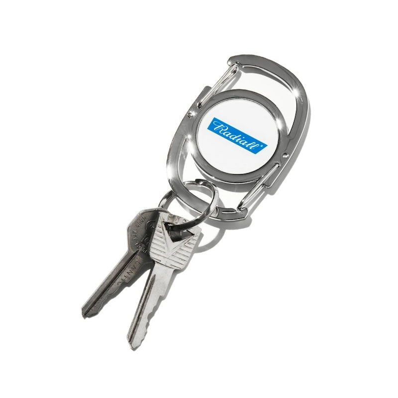 RADIALL　カラビナ　“FLAGS CARABINER”　(Silver)