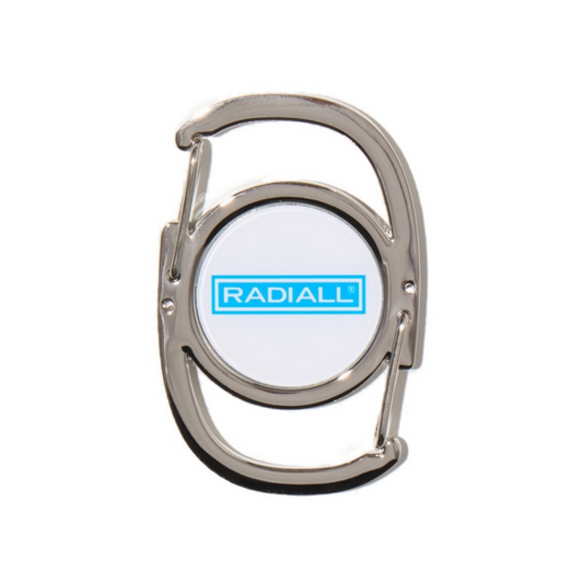 RADIALL　カラビナ　"WHEELS CARABINER"　(White)