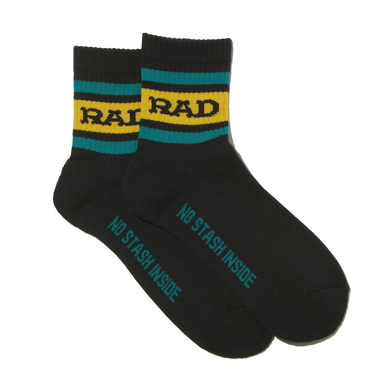 RADIALL　ソックス　" LOW KICK 1PAC SOX SHORT / DRALON"　(Black)