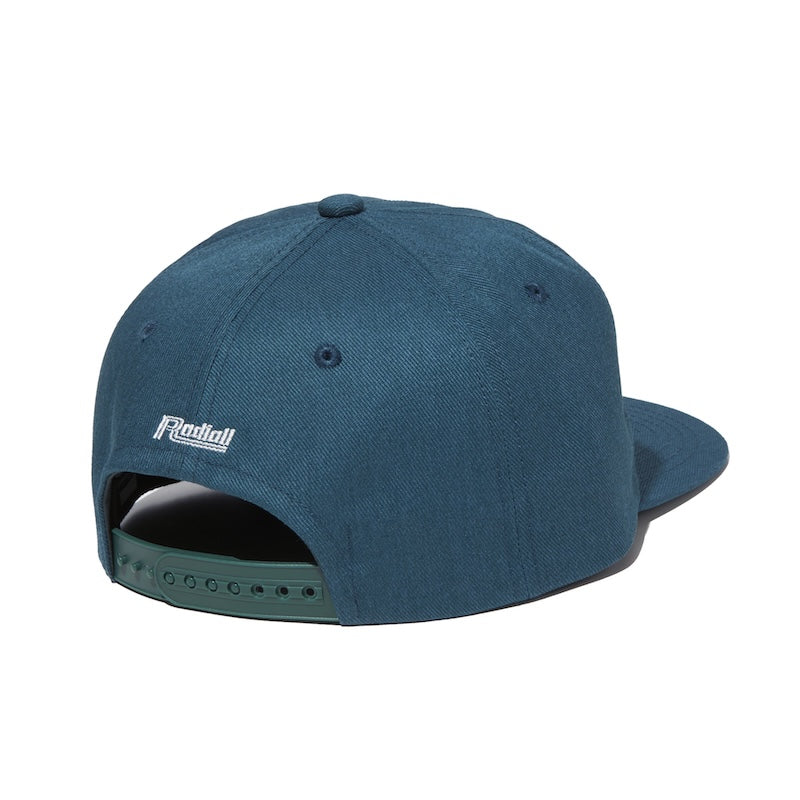 RADIALL　キャップ　"CNQ BOWL TRUCKER CAP"　(Lincoln Green)