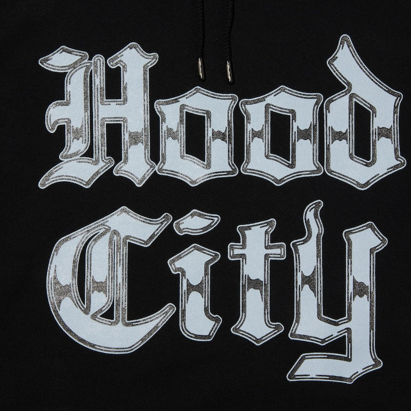 RADIALL　パーカー　"CHROME CITY HOODIE SWEATSHIRT L/S"　(Black)