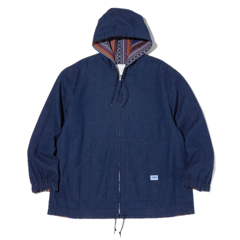 RADIALL　リバーシブルジャケット　"EL CAMINO REVERSIBLE HOODIE JACKET"　(Indigo)