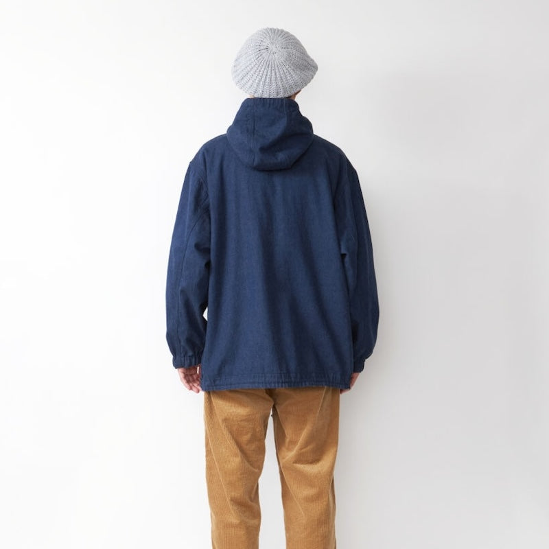 RADIALL　リバーシブルジャケット　"EL CAMINO REVERSIBLE HOODIE JACKET"　(Indigo)