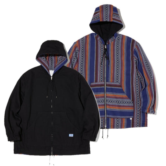 RADIALL　ジャケット　"EL CAMINO REVERSIBLE HOODIE JACKET"　(Black)