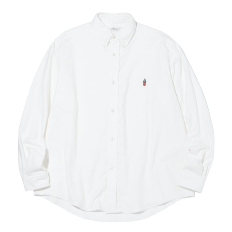 RADIALL　L/Sシャツ　"CHARMS B.D. COLLARED SHIRT L/S"　(White)