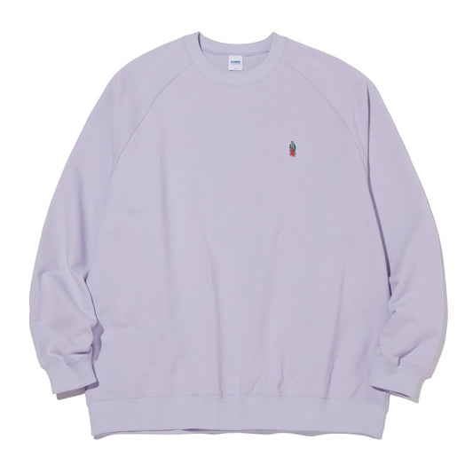 RADIALL　クルースウェット　"CHARMS CREW NECK SWEATSHIRT L/S"　(Orchid Purple)