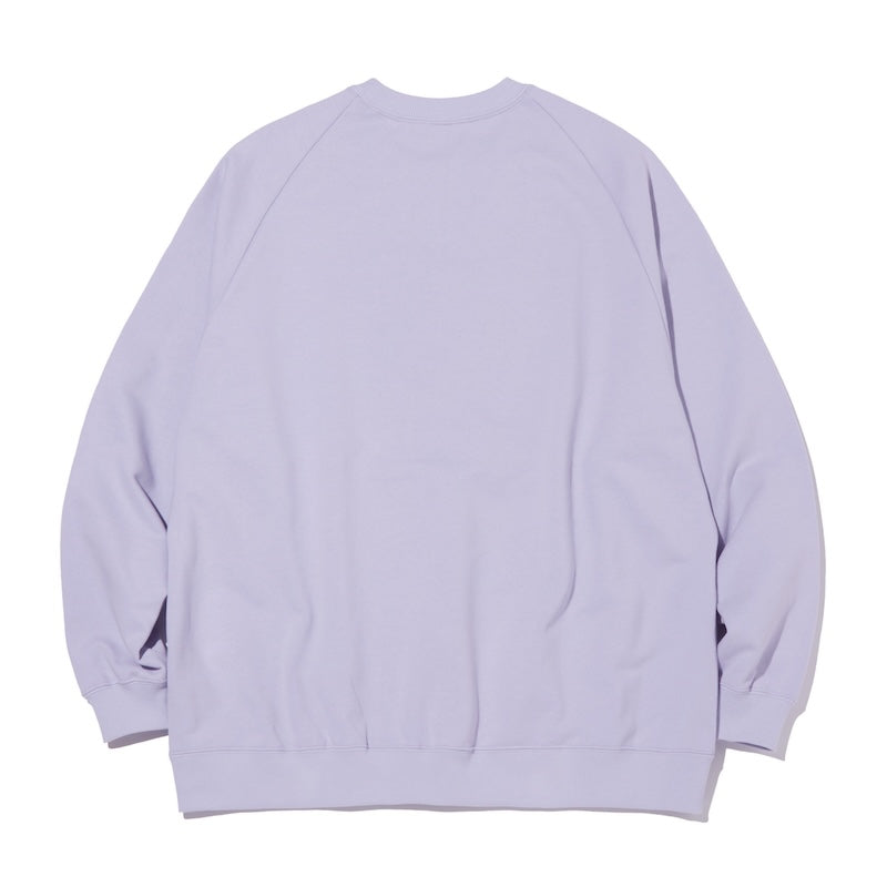 RADIALL　クルースウェット　"CHARMS CREW NECK SWEATSHIRT L/S"　(Orchid Purple)