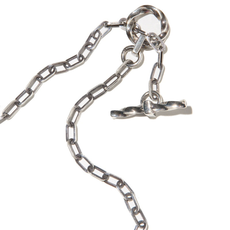 RADIALL　ネックレス　"CABLE T-BAR NECKLACE"　(Silver)