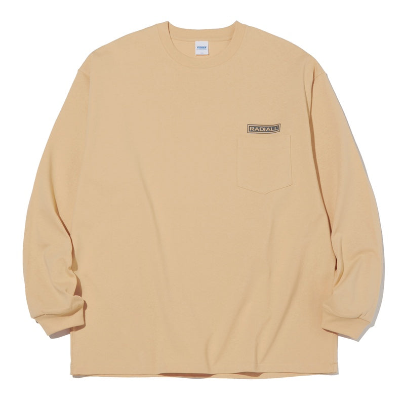 RADIALL　L/STシャツ　"SHAKEDOWN BOULEVARD CREW NECK T-SHIRT L/S"　(Tortilla Gold)