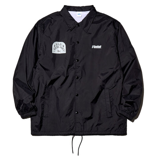 RADIALL　コーチジャケット　"TOMBSTONE WINDBREAKER JACKET"　(Black)