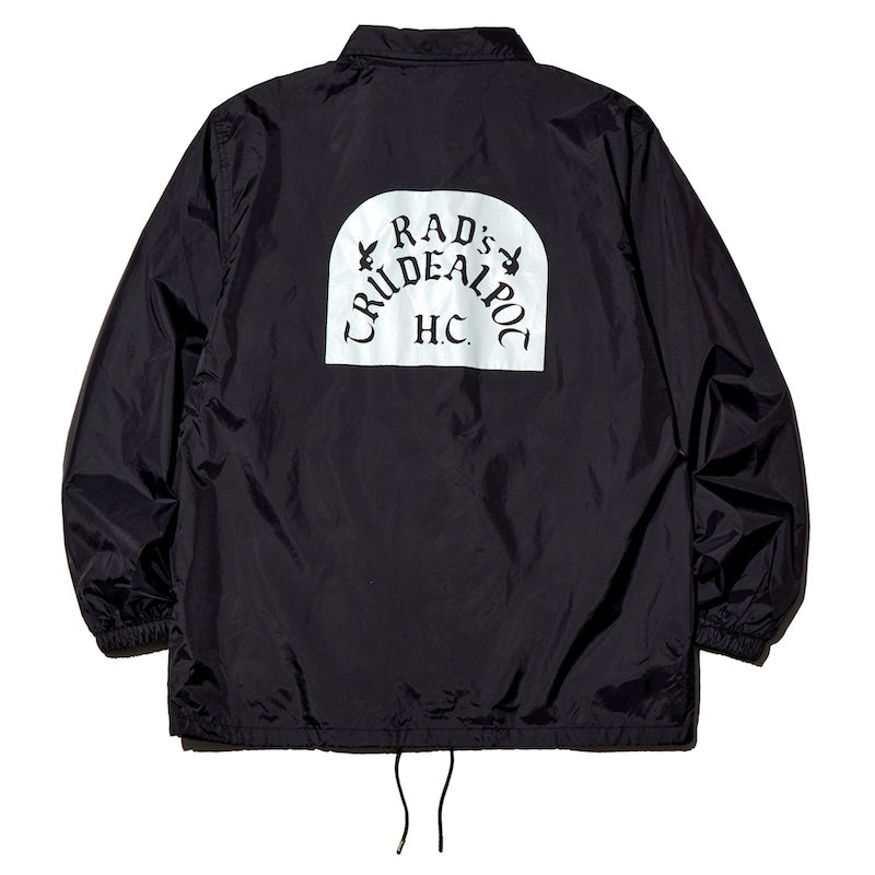 RADIALL　コーチジャケット　"TOMBSTONE WINDBREAKER JACKET"　(Black)