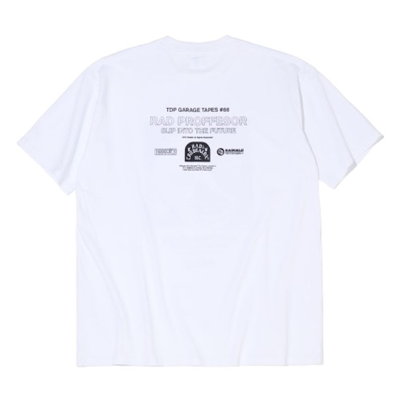 RADIALL Tシャツ E=MC2 CREW NECK T-SHIRT S/S ホワイト 背面