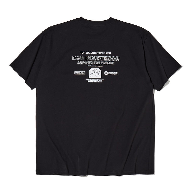 RADIALL Tシャツ E=MC2 CREW NECK T-SHIRT S/S ブラック 背面
