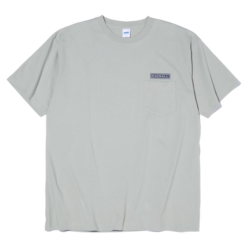 RADIALL　Tシャツ　"SHAKEDOWN BOULEVARD CREW NECK T-SHIRT S/S"　(Sage Green)