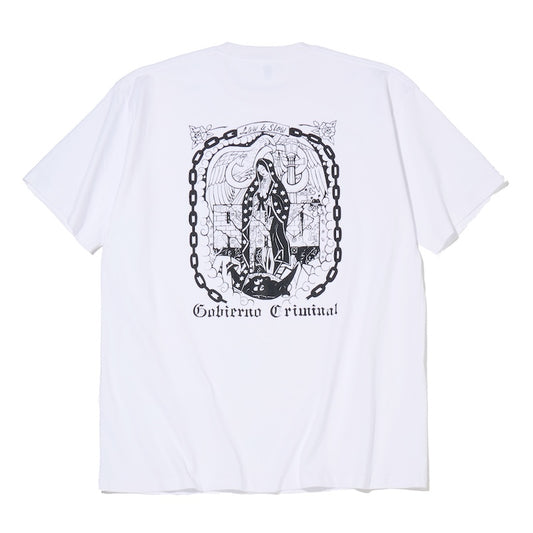 RADIALL Tシャツ CRADLE CREW NECK T-SHIRT S/S ホワイト 背面