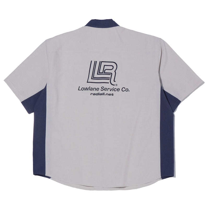 RADIALL　S/Sシャツ　"LOWLANE REGULAR COLLARED SHIRT S/S"　(Oatmeal)