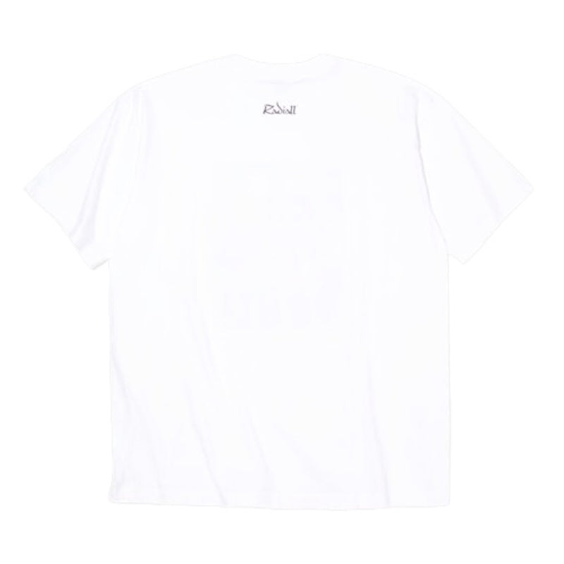 RADIALL Tシャツ LOVE BEER CREW NECK T-SHIRT S/S ホワイト 背面