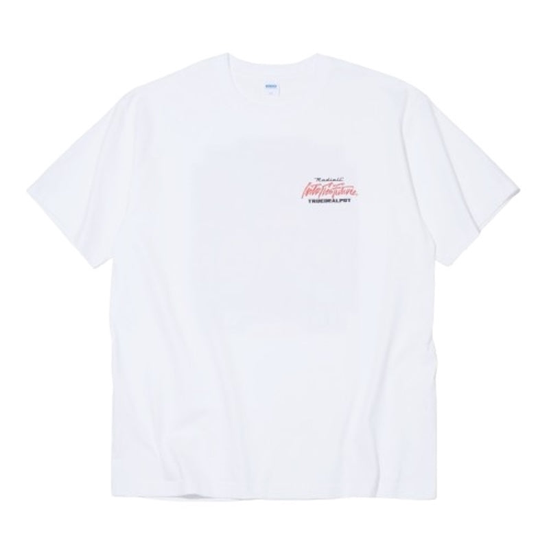 RADIALL Tシャツ STINGRAY CREW NECK T-SHIRT S/S ホワイト 正面