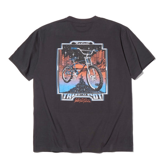 RADIALL Tシャツ STINGRAY CREW NECK T-SHIRT S/S インクブラック 背面
