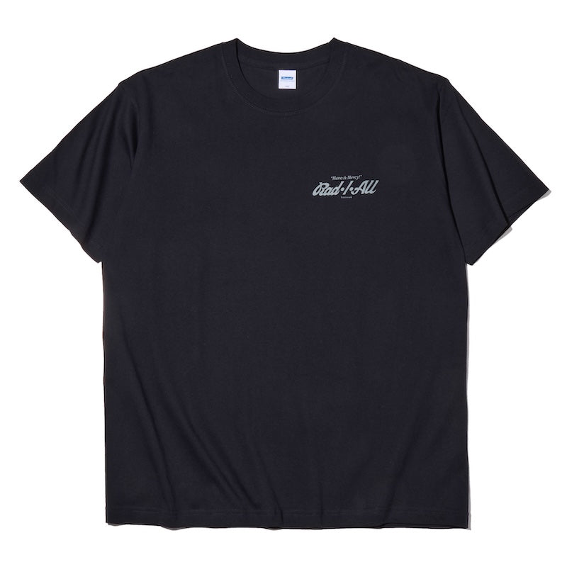 RADIALL Tシャツ MERCY CREW NECK T-SHIRT S/S ブラック 正面