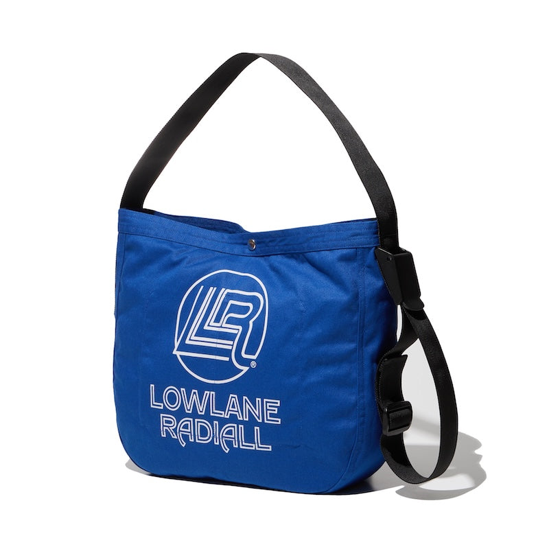RADIALL バッグ MESS NEWSPAPER BAG ブルー 正面